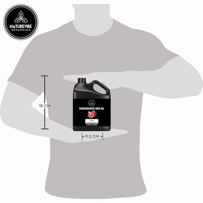 Naturevibe Botanicals Pomegranate Oil 32 Ounces | 100% Pure and Natural | Great for Skin Care and Hair Care