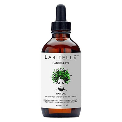 Organic Hair Growth Treatment – Nature’s Love – 4 oz – Botanical Oil Blend for Follicle Stimulation & Scalp Renewal – Made in USA