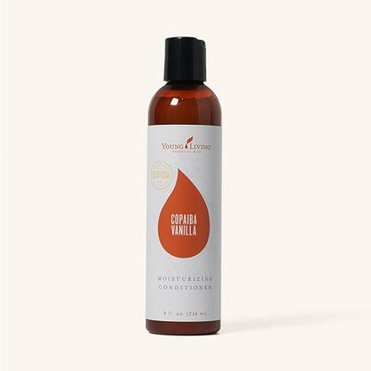 Copaiba Vanilla Moisturizing Conditioner by Young Living | 8 oz | Restores Moisture & Strength to Dry, Damaged Hair | Infused with Pracaxi Seed Oil, Avocado Oil & Murumuru Butter for Healthy Strands