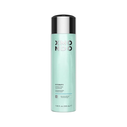 XMONDO Hair Hydrify Hydrating Shampoo | Vegan Formula with Jojoba Oil, Baobab Oil, and Blueberry & Apple Extract, to Lock In Moisture, Control Frizz, and Uncover Healthy Smooth Hair, 8 Fl Oz 1-Pack