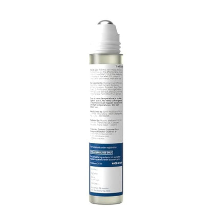 Be Bodywise Rosemary Hair Growth Serum Roll On 25 ml – 3% Rosemary, 3% Redensyl & 2% Anagain | DHT-Blocking Scalp Serum Boosts Oxygen Flow, Reduces Hair Fall | Paraben/Sulfate-Free | Women & Men