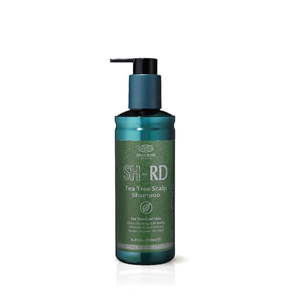 SH-RD Tea Tree Shampoo for Dry, Sensitive Scalp | 1% OTP Added Flake-Control | Deep Cleansing, Rebalancing, Dandruff Relief Shampoo - 8.45oz/250ml