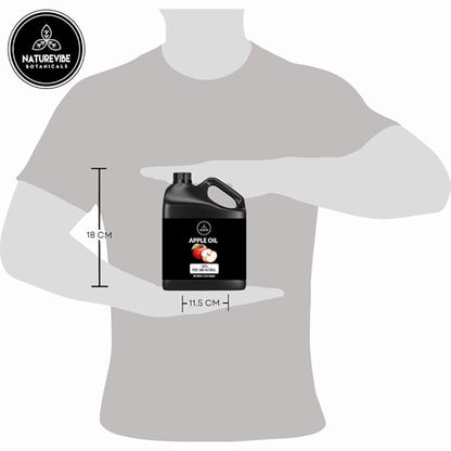 Naturevibe Botanicals Apple Oil 32 Ounces | 100% Pure and Natural | Great for Skin Care and Hair Care