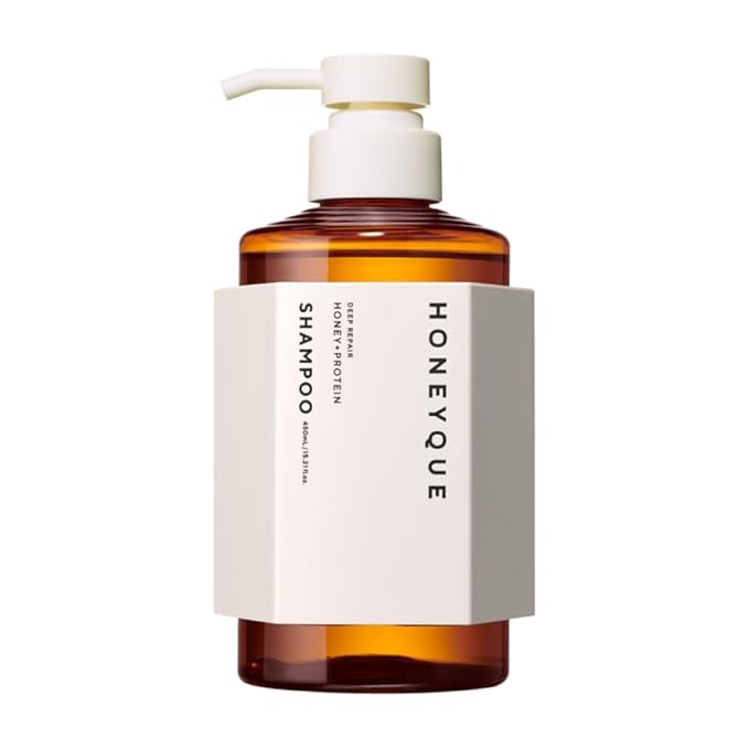 Deep Repair Moist Shampoo 450ml/15.2 fl. oz | Sulfate-Free Moisturizing Shampoo for Damaged Hair | Frizz Control & Hair Repair with Manuka Honey & Protein Complex | Japanese Hair Care