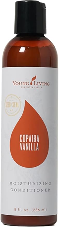 Copaiba Vanilla Moisturizing Conditioner by Young Living | 8 oz | Restores Moisture & Strength to Dry, Damaged Hair | Infused with Pracaxi Seed Oil, Avocado Oil & Murumuru Butter for Healthy Strands