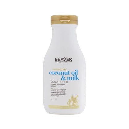 BEAVER Moisturizing Coconut Oil & Milk Shampoo AND Conditioner 730 ml
