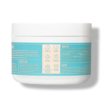 Overtone Color Depositing Semi-Permanent Hair Dye Conditioner - 8 oz For Natural & Color-Treated Hair, Moisturizing Shea Butter & Coconut Oil - Vegan & Cruelty-Free, Extreme Teal