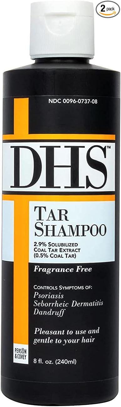 DHS Tar Shampoo 8 oz - Buy Packs and Save (Pack of 2)