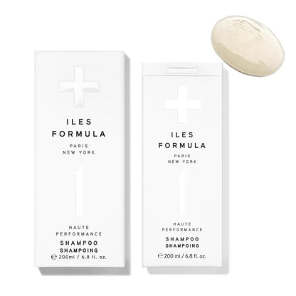 ILES FORMULA Shampoo - Sulfate, Paraben & Silicone Free - Deep Cleanse, Volumize, Detangle + Stops Breakage, Color & Extension Safe, with Macroloba Oil, Silk & Root Juices, 6.8 Fl Oz (200 ML)