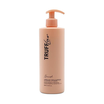 | Nourish Collection Argan Shampoo, Infused with Black Truffle Extract, Replenishing Shampoo, Deeply Hydrates, Nourishes & Soothes Hair and Scalp, Paraben Free, Sulfate Free, 16.9 Fl Oz