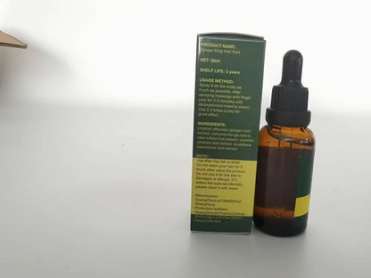 Vedora Ginger Oil for Hair Growth alongwith Roller - Hair Growth Serum, 100% Pure Natural Ginger Essential Oil - Promotes Strong, Thick, Long Hair in Women & Men - 5.05 Fl Oz / 150ML (5 PCS+Roller)