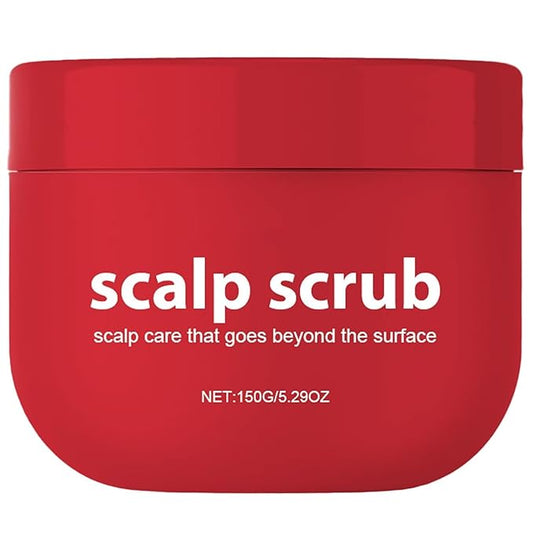 Avocado Oil Scalp Scrub, Rich in Grapefruit Extract, Grapeseed Extract, and Pumice, Natural Exfoliating Scrub & Dry Scalp, Gluten Free, Vegan, 5.29OZ