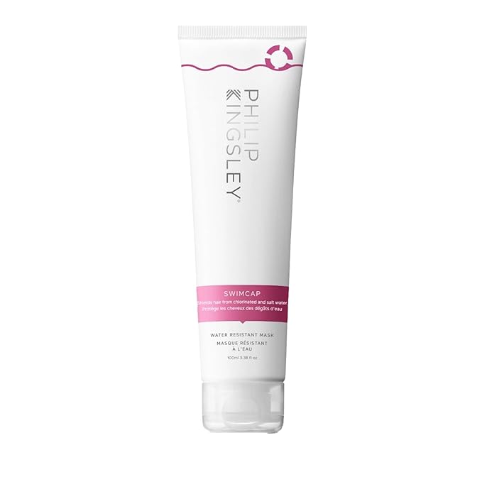 PHILIP KINGSLEY |Swimcap - Chlorine Hair Protection Water Resistant Mask |Swim Hair Mask, Protects Hair from Chlorine, Salt Water and UV Damage | Hair Color Protection Products | 3.38oz