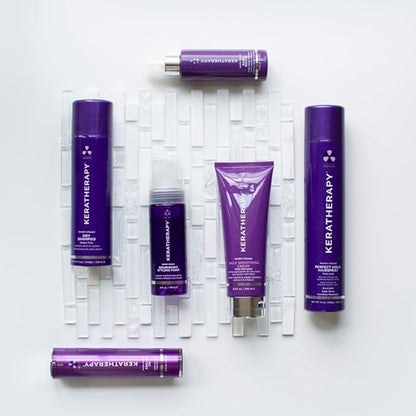 KERATHERAPY Daily Smoothing Cream, 6.8 fl. oz., 200 ml - Keratin Infused Smoothing Cream for Blowouts with Collagen, Jojoba Oil, Wheat & Argan Oil
