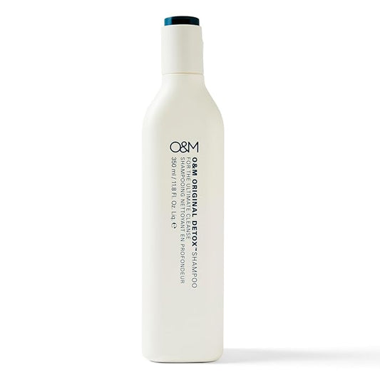 O&M Original Detox Vegan Vitamin C Shampoo, Cucumber, Peppermint Oil, Fresh Healthy Hair, Safe Daily Beauty Care, Dry Scalp Dandruff Shampoo for Women/Men, Paraben/Sulfate Free, Australian Made, 350ml