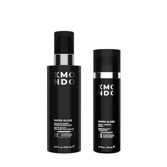 XMONDO Hair Frizz-Free Styling Kit | Controls Frizz and Flyaways, Boosts Shine, Suitable for All Hair Types