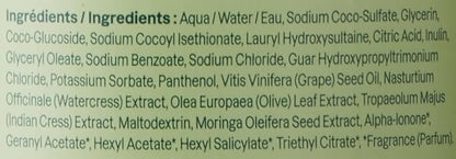 ATTITUDE Nourishing Hair Shampoo, EWG Verified, For Dry and Damaged Hair, Naturally Derived Ingredients, Vegan and Plant Based, Grapeseed Oil and Olive Leaves, 32 Fl Oz
