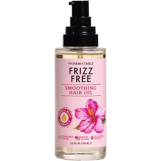 Frizz Free Smoothing Hair Oil - Made with Antioxidant-Rich Argan Oil, Nourish and Detangle Your Hair, 100ml