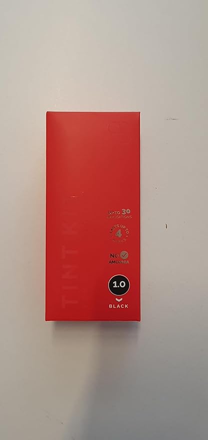 RB RENATA BEAUTY Tint Kit – Cream Hair Dye Kit with Developer and Application Brush for Spot Coloring - Covers Gray Hairs, Smudge-Proof, Long-Lasting Up to 4 Weeks, 20 Applications [Black]
