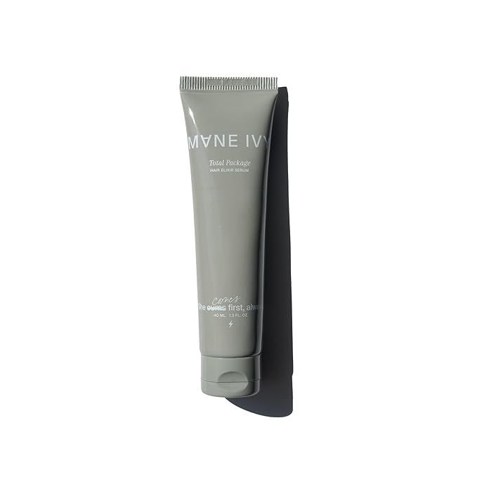 Hair Elixir Serum - Smooth Frizz-Free Hair Instantly - 40ml Heat Protectant - Daily Styling & Overnight Treatment - Lightweight Formula with Hibiscus & Meadowfoam Extracts