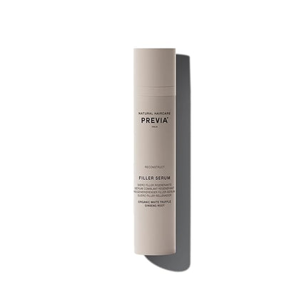 PREVIA Regenerating Hair Serum for Dry Damaged Hair - Strengthens Repairs Split Ends & Frizz - Anti-Aging Hair Oil for Shiny Healthy Soft Hair - Nourishing Natural Ingredients for Hair Growth 3.38 oz