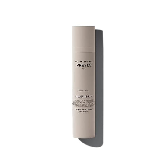 PREVIA Regenerating Hair Serum for Dry Damaged Hair - Strengthens Repairs Split Ends & Frizz - Anti-Aging Hair Oil for Shiny Healthy Soft Hair - Nourishing Natural Ingredients for Hair Growth 3.38 oz