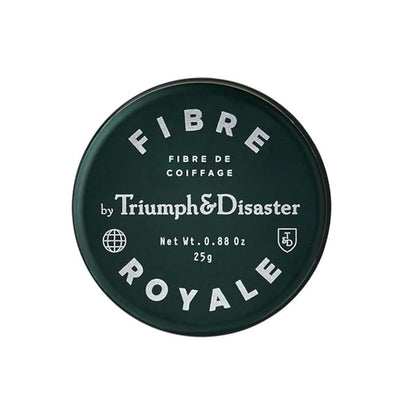 TRIUMPH & DISASTER Fibre Royale Hair Wax – Strong Hold Pomade for Thick Hair, Natural Finish Styling for Men & Women, 25g