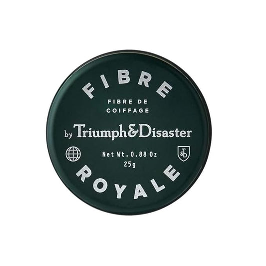 TRIUMPH & DISASTER Fibre Royale Hair Wax – Strong Hold Pomade for Thick Hair, Natural Finish Styling for Men & Women, 25g