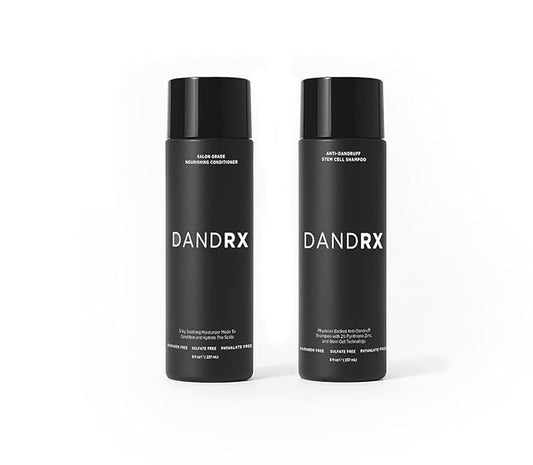 Anti Dandruff Stem-Cell Shampoo and Conditioner with 2% Pyrithione Zinc, Physician Founded for Itchy Scalp,Eliminates Flakes & Fights Dandruff,Color Safe,Sulfate Free,Paraben Free
