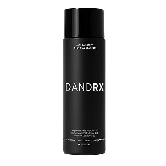Anti-Dandruff Stem Cell Shampoo with 2% Pyrithione Zinc | Sulfate and Paraben Free for Healthy Hair | 8 fl oz