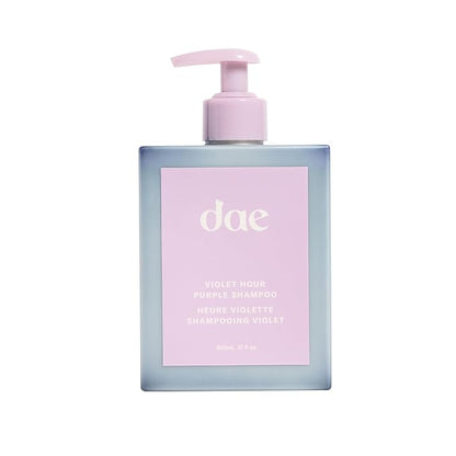 DAE Hair Violet Hour Purple Shampoo - Fights Brasiness, Enhances Color, & Repairs Damage (10 oz)