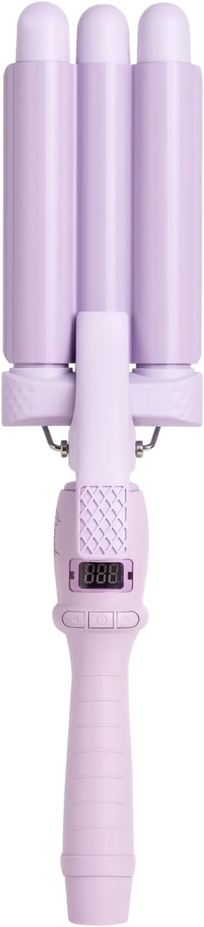 Mermade Hair PRO Hair Waver 0.9" - Hair Waver 3 Barrel, 3 Barrel Curling Iron 0.9 Inch, Ceramic Barrel Waver for Thick, Thin, Long, or Short Hair - 0.9", Lilac