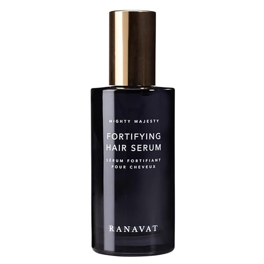 RANAVAT Mighty Majesty Travel Size Hair Serum - Fortifying Hair Oil Serum for Scalp Hydration, Frizz Control, & Hair Shine - With Jasmine and Amla Extract (0.5 oz)