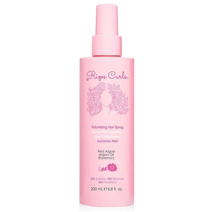 Rizos Curls Alcohol-Free Curl Hair Spray – Flexible Hold, Volume & Frizz Control – Adds Shine & Bounce for All Hair Types Wavy, Curly, Coily 1a–4c – Sulfate, Paraben & Alcohol-Free