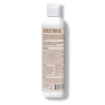 Overtone Daily Color Depositing Conditioner For All Hair Types: 8 oz Temporary Coloring Conditioner with Shea Butter & Coconut Oil - Refresh Color & Prevent Fading - Vegan & Cruelty-Free, Golden Brown