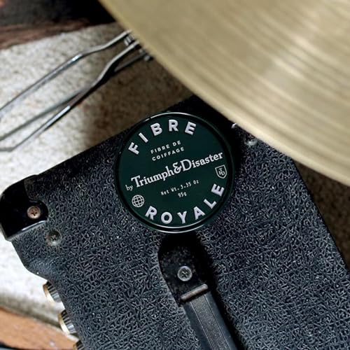 TRIUMPH & DISASTER Fibre Royale Hair Wax – Strong Hold Pomade for Thick Hair, Natural Finish Styling for Men & Women, 25g