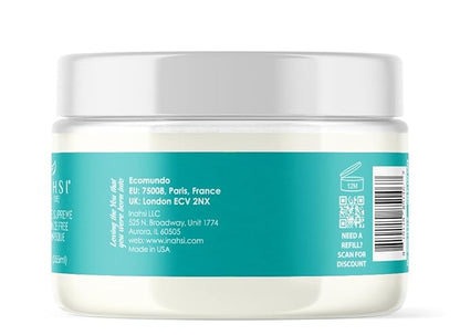 Moisture Supreme Fragrance Free Hair Masque | Deep Conditioner for Men, Women, or Kids with Curly Hair | Hair Products for Naturally Curly Hair 12 oz | Made in the USA