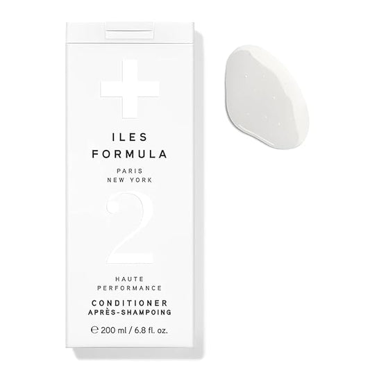 ILES FORMULA Hair Conditioner – Weightless, No Residue, Stops Breakage & Split Ends w/Tucuma Butter, Pracaxi Seed & Vitamins - Transforms Damaged Hair to Lustrous Texture, 6.8 Fl Oz (200 ML)