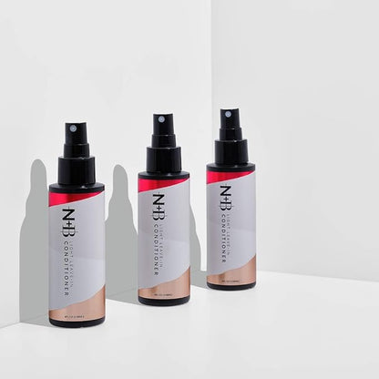 N+B Light Leave-In Conditioner & Detangler Spray | Curly, Straight, All Hair Types | Weightless No-Residue Moisturizer Repairs Dry Damaged Frizzy Hair | Sulfate & Paraben Free