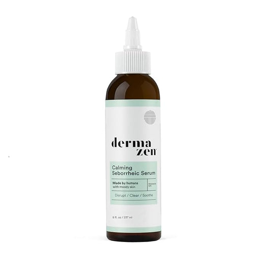 Calming Seborrheic Serum, Dermatologist Recommended, Topical Seborrheic Dermatitis Serum For Scalp, Face, and Body (8 fl oz)