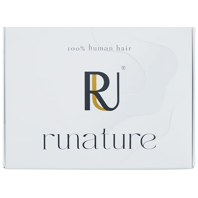 RUNATURE Invisible Wire Hair Extnsions Real Human Hair 16 Inch Brown Hair Extensions One Piece Clip in Secret Wire Hair Extensions Dark Brown Fish Line Extensions Full Head 80g