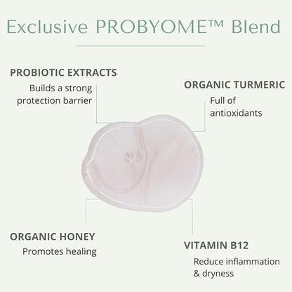 Yobee Naturally Rebalancing Shampoo | Dry, Flaky & Itchy Scalp Care with Para Probiotics, Organic Honey & Turmeric, Vitamin B12 & Oat Extracts | Dandruff & Psoriasis Relief (3 Bottles)