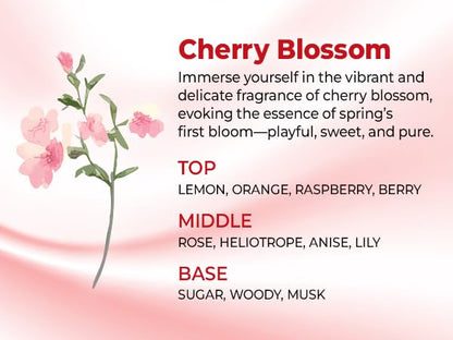 KUNDAL Korean Caffeine Scalp Shampoo [Cherry Blossom] – Sulfate-Free Hair Care with Menthol & Botanical Extracts – For Fuller-Looking Hair, Scalp Refresh & Strength – 16.9 Fl Oz