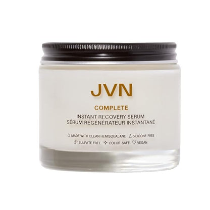 JVN Instant Recovery Serum, Leave-In Anti Frizz Hair Serum, Repairs Hair & Protects Against Heat Damage, Smoothing Serum for All Hair Types (3.4 Fl Oz)