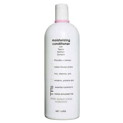 TRIDESIGN Extra Moisturizing Hair Conditioner - Deep Conditioning Treatment for Dry, Damaged, and Colored Hair, Restores Hydration & Adds Volume for Curly & Frizzy Hair - 10.5 Fl Oz