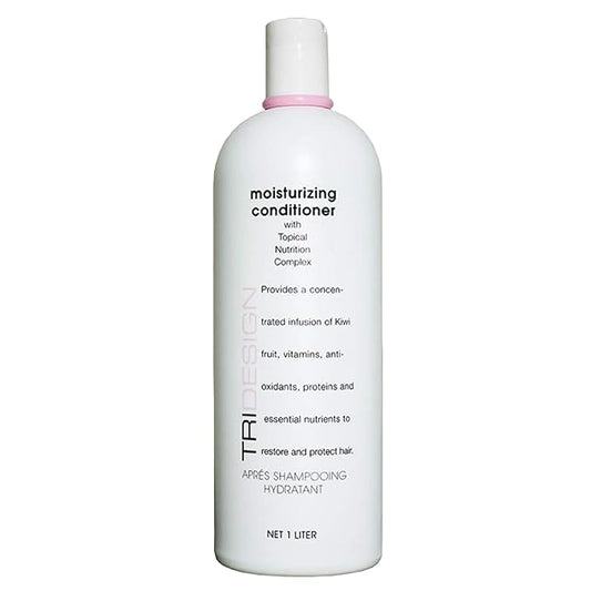 TRIDESIGN Extra Moisturizing Hair Conditioner - Deep Conditioning Treatment for Dry, Damaged, and Colored Hair, Restores Hydration & Adds Volume for Curly & Frizzy Hair - 10.5 Fl Oz