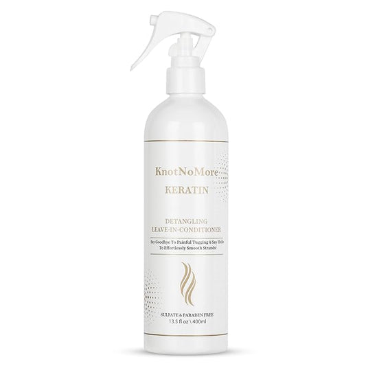 Daily Leave-in Detangler & Moisturizer for Dry, Tangle-Prone, Matted, Frizzy Hair | Adds Shine & Heat Protection with Vitamin B5 | Suitable for All Hair Types, Sulfate & Silicone-Free.