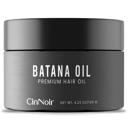 Dr Sebi Batana Oil for Hair Growth - 100% Raw Batana Oil, Organic & Natural, Cold-Pressed Sourced from Honduras, For Thicker & Stronger Hair, 4.23 oz for Men and Women