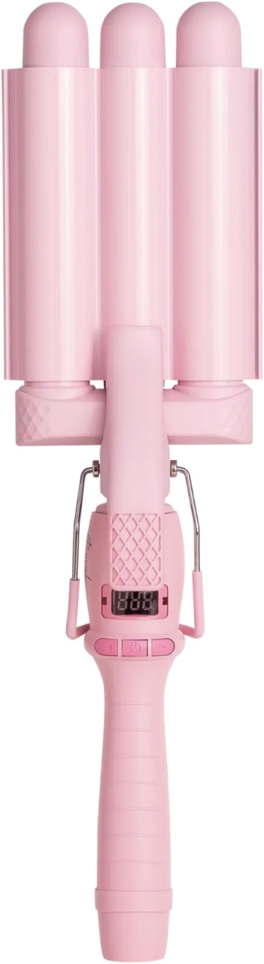 Mermade PRO Hair Waver 1" - 3 Barrel, Curling Iron 1 Inch, Ceramic Barrel Waver for Thick, Thin, Long, or Short Hair - 1", Pink