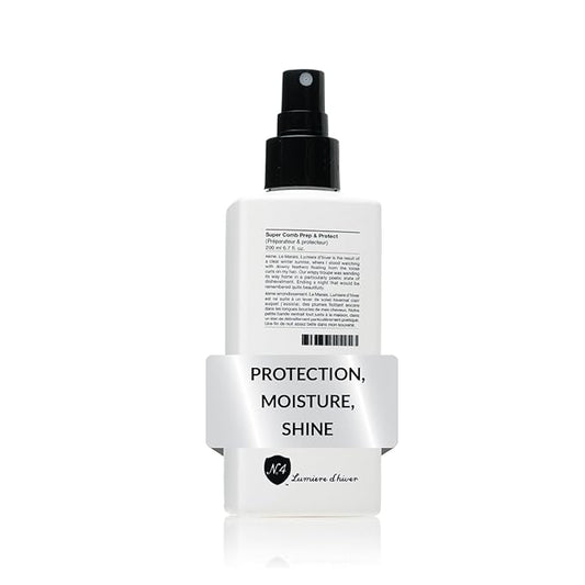 Number 4 Super Comb & Protect, Leave In Conditioner Spray, Heat Protectant for Hair, 6.7 oz